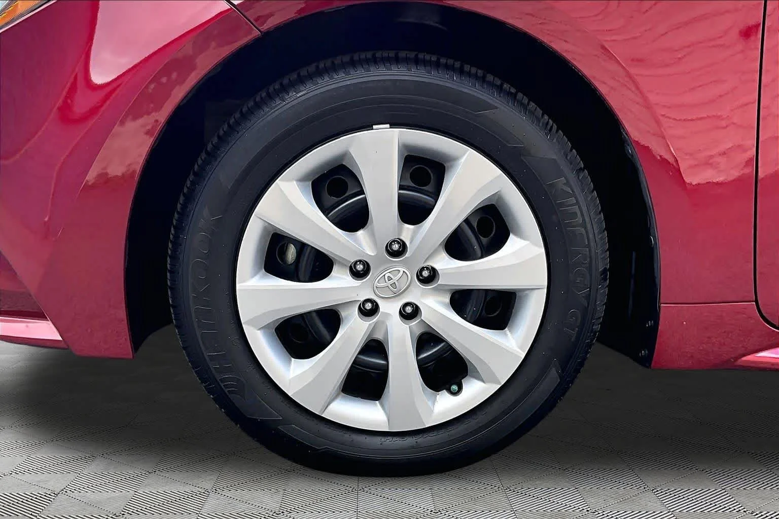 Used 2024 Ruby Flare Pearl Toyota LE image 11