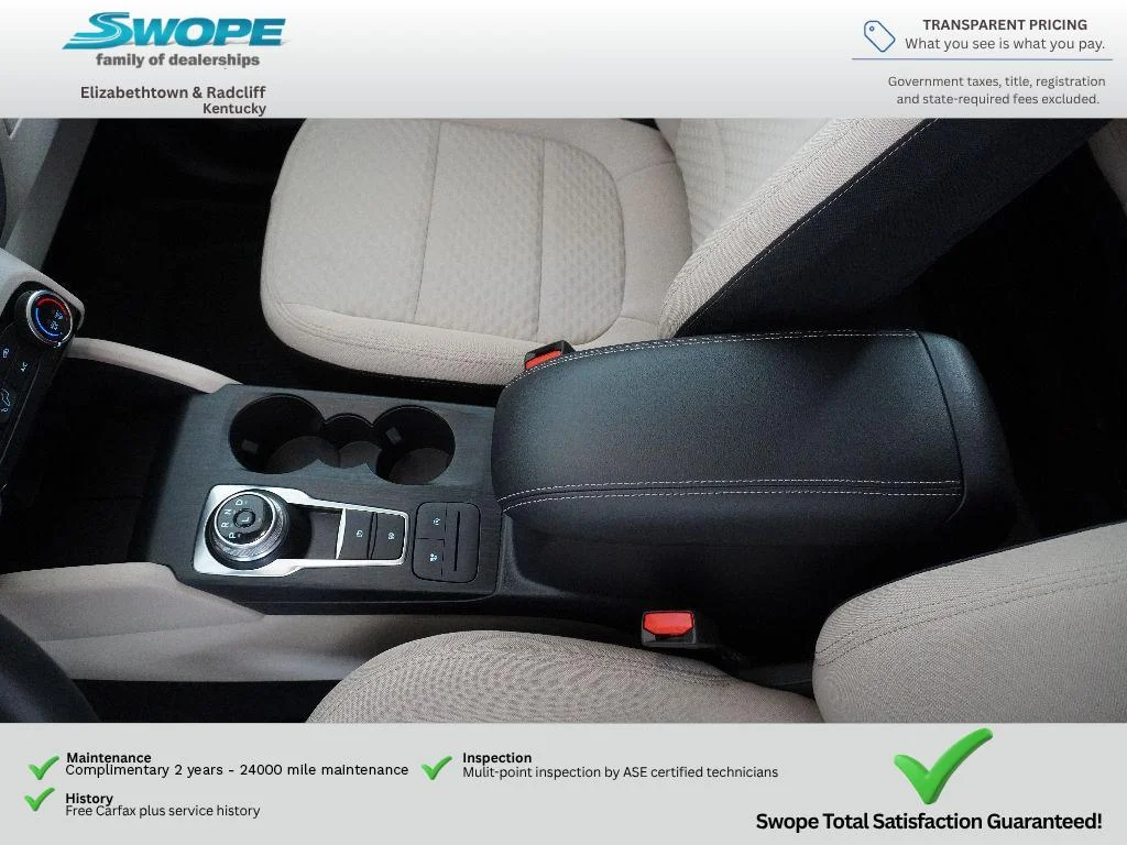 Certified Used 2022 Carbonized Gray Ford SE image 26