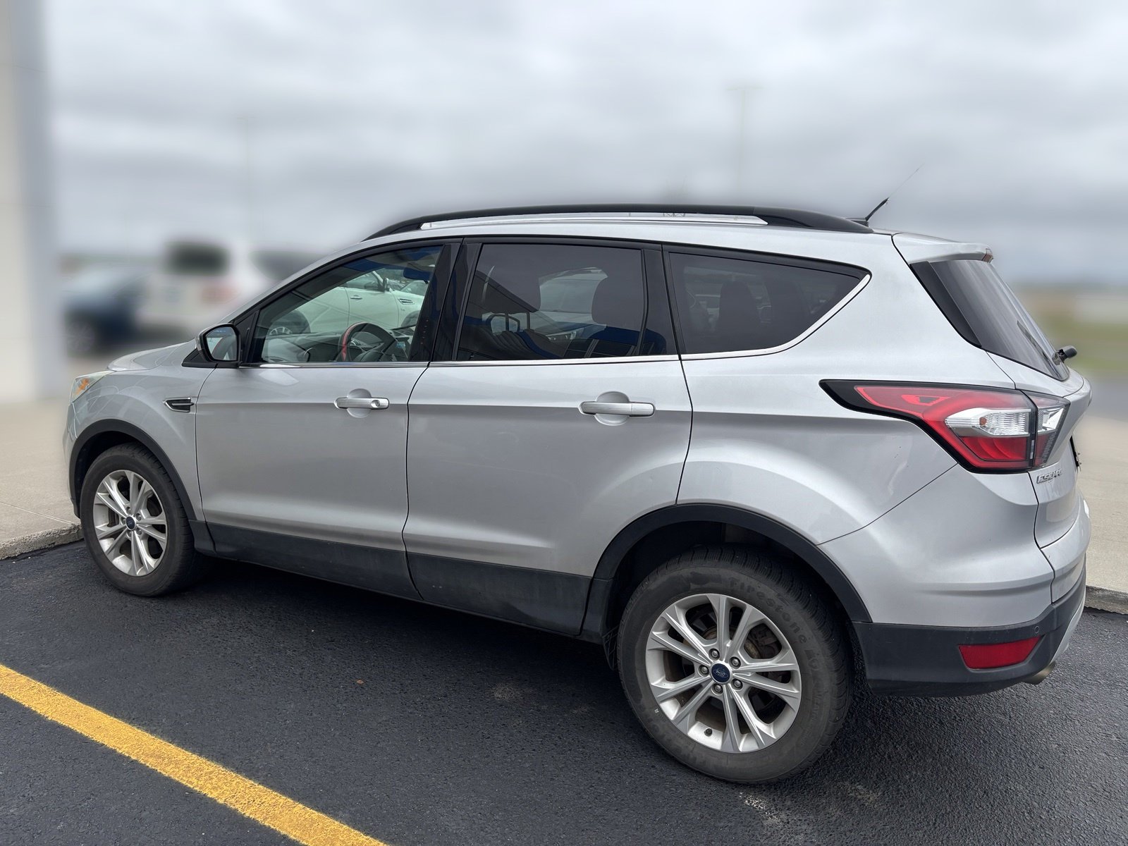 Used 2017 Silver Ford SE image 2