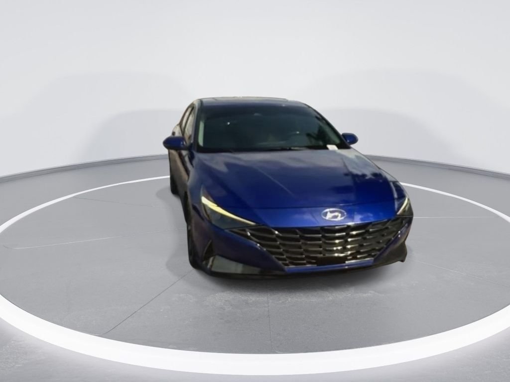 Used 2022 Blue Hyundai Limited image 3