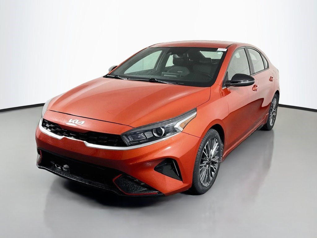 Used 2022 Fire Orange Kia GT-Line image 3