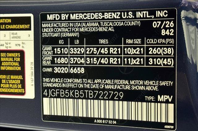 New 2026 Twilight Blue Metallic Mercedes-Benz GLE 450 image 60