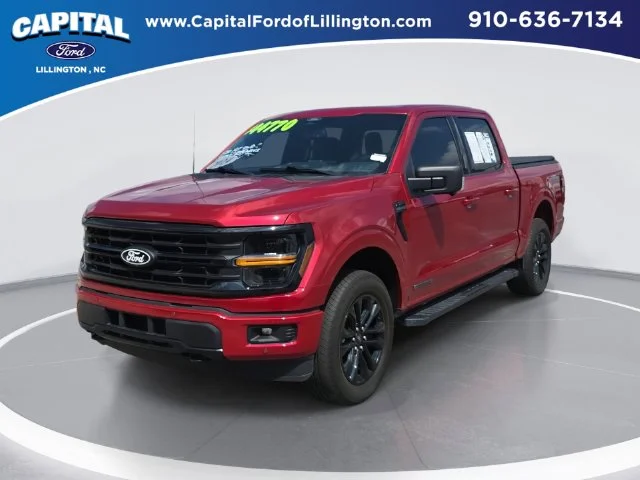 Used 2024 Red Ford XLT image 1