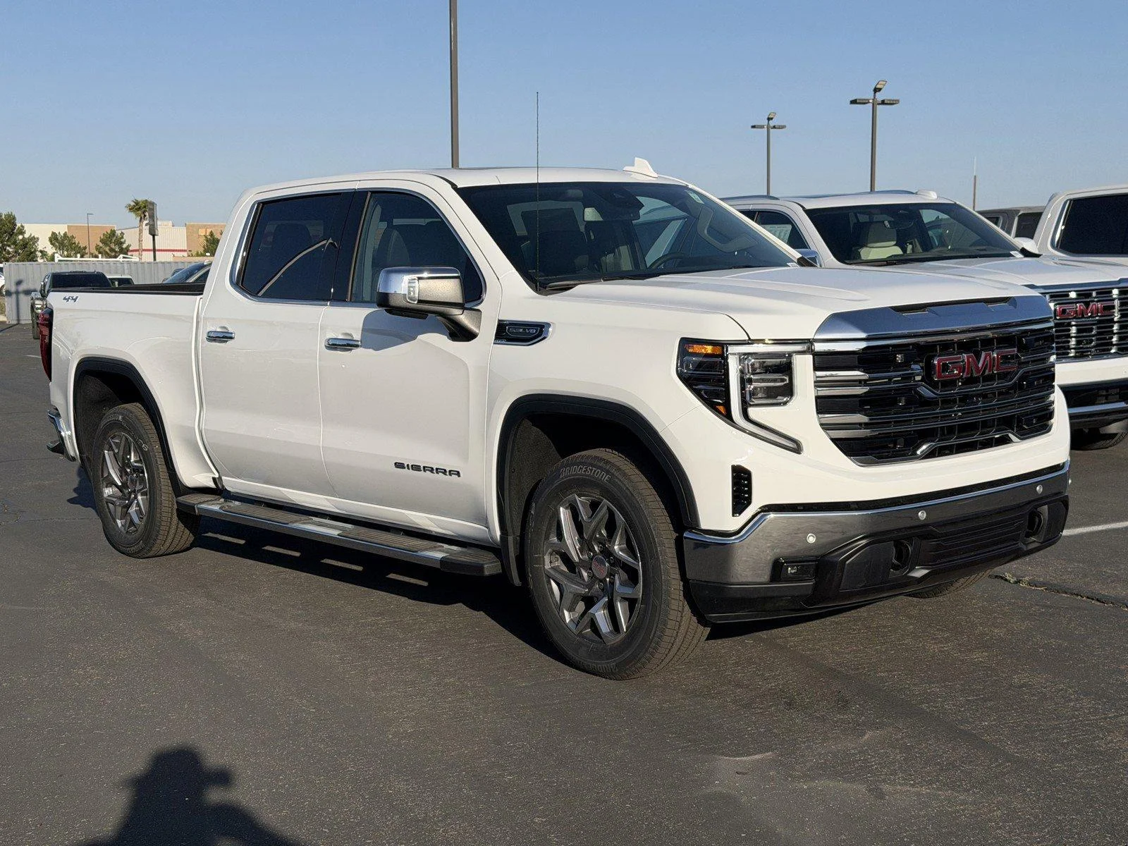 New 2026 Summit White GMC SLT image 1