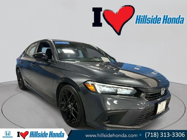 Certified Used 2023 Meteorite Gray Metallic Honda 2.0L 4D SPORT image 8