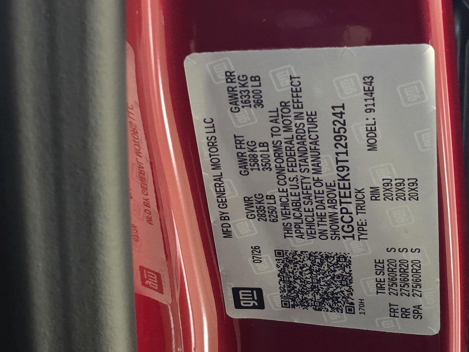 New 2026 Radiant Red Tintcoat Chevrolet Trail Boss image 34