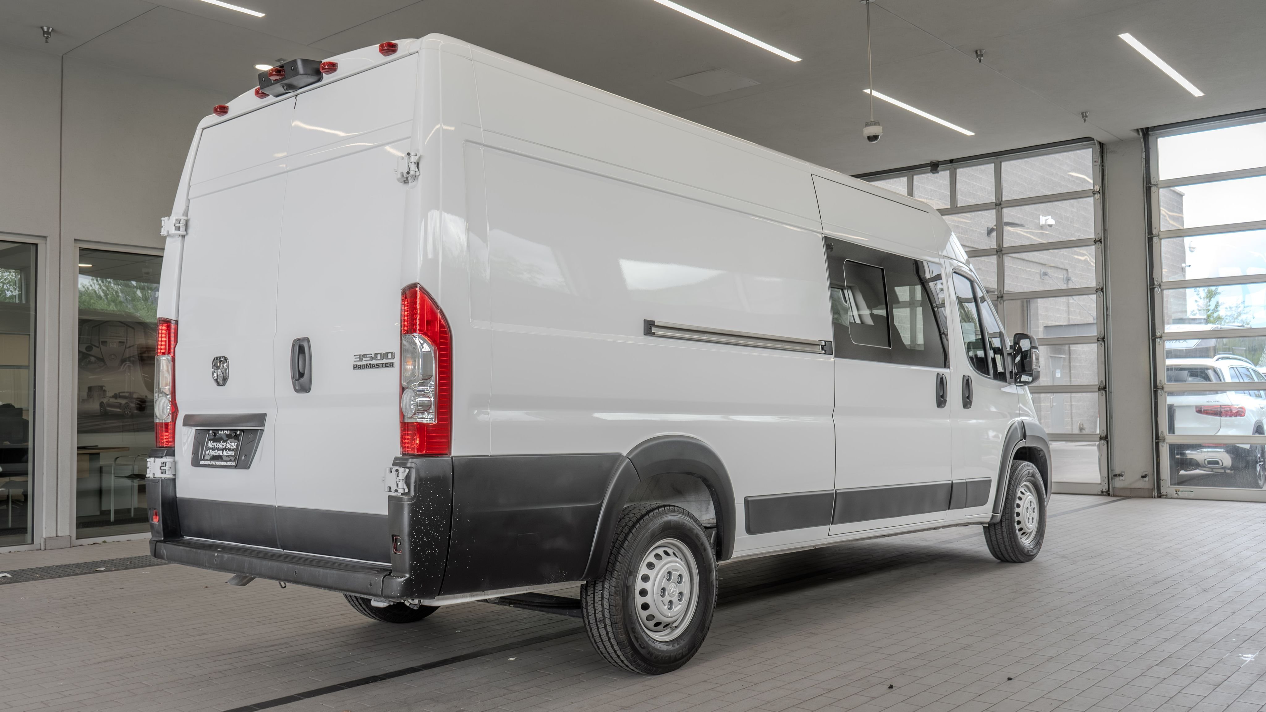 Used 2024 Bright White Clearcoat Ram High Roof image 32