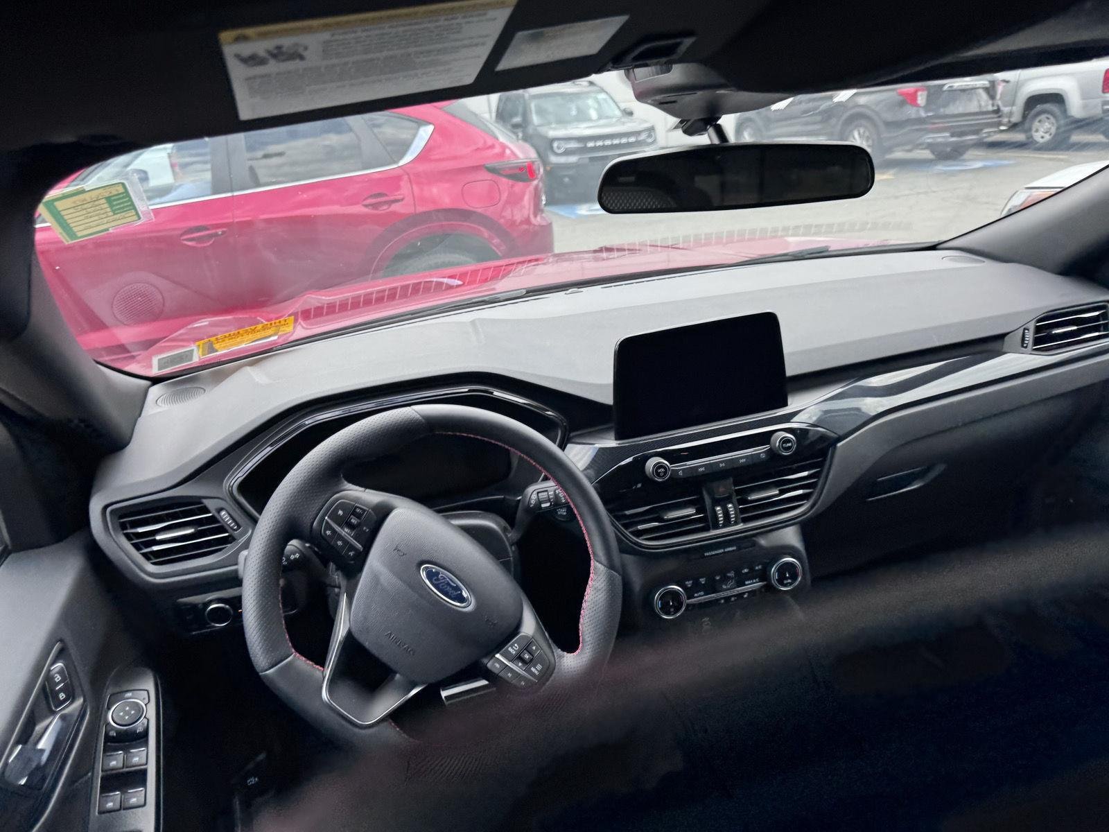 Used 2024 Rapid Red Metallic Tinted Clearcoat Ford ST-Line image 8