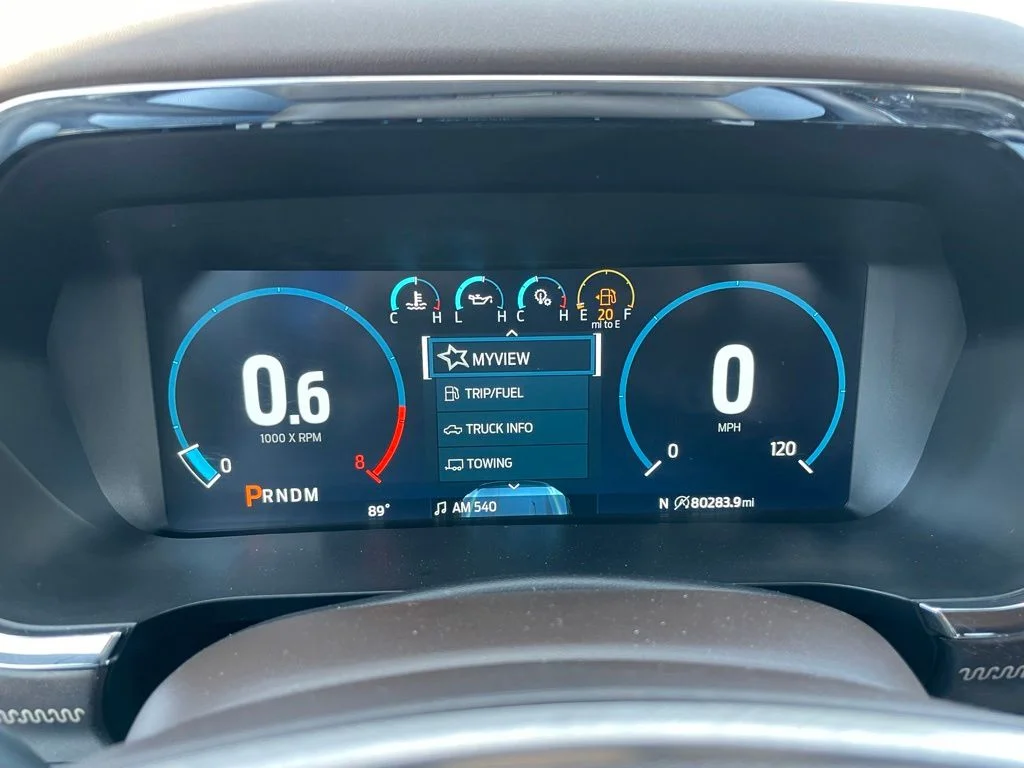 Used 2023 Antimatter Blue Metallic Ford King Ranch image 9