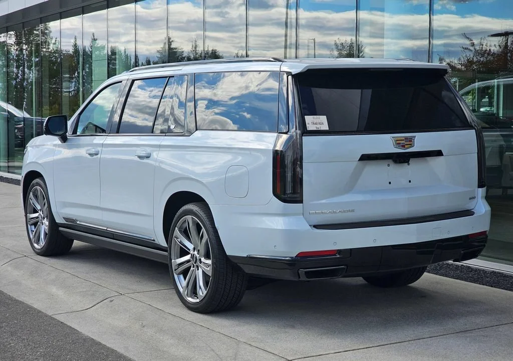 New 2026 Vibrant White Tricoat Cadillac Platinum Sport image 3