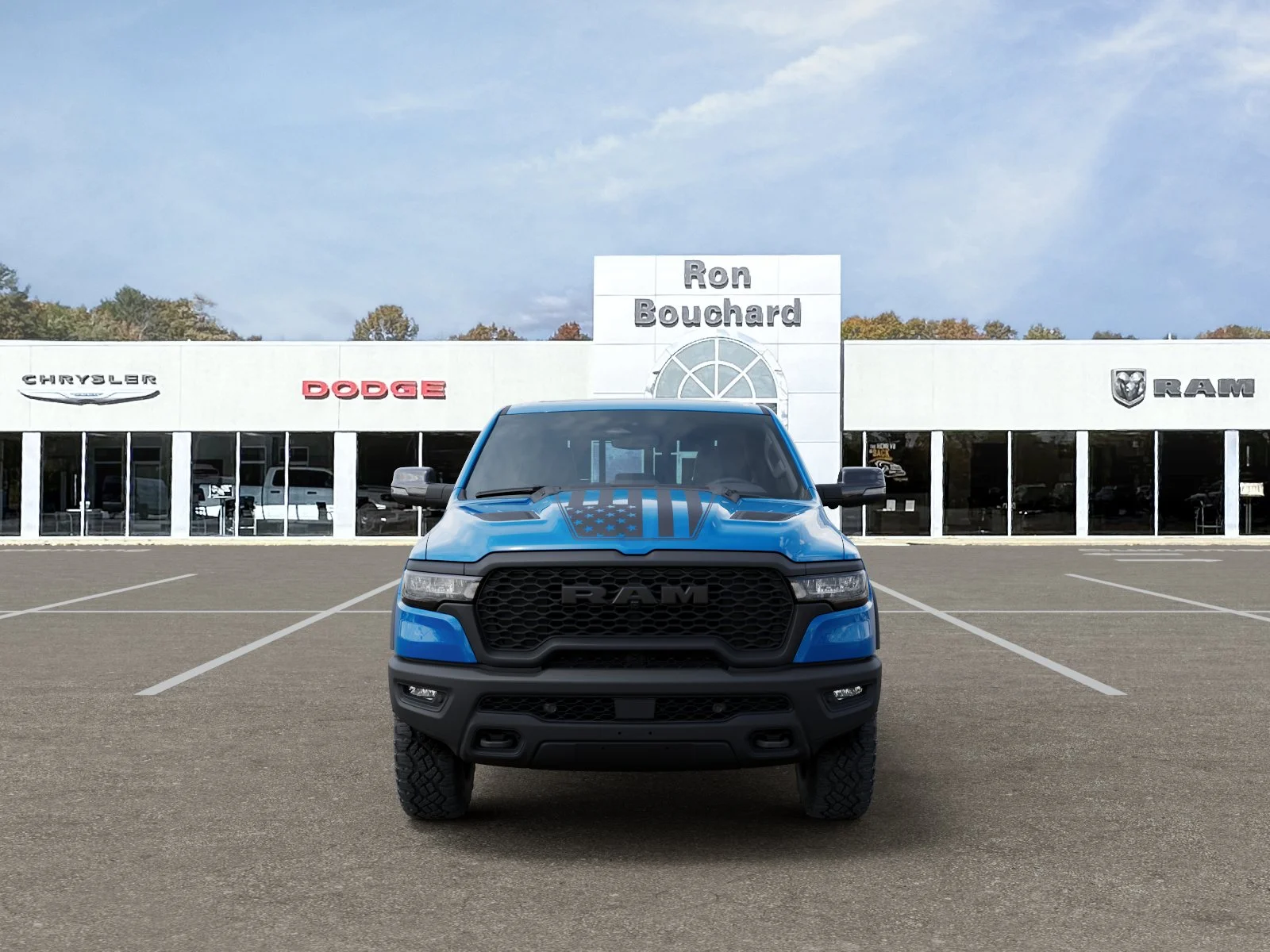 New 2026 Hydro Blue Pearl-Coat Exterior Paint RAM Rebel image 32