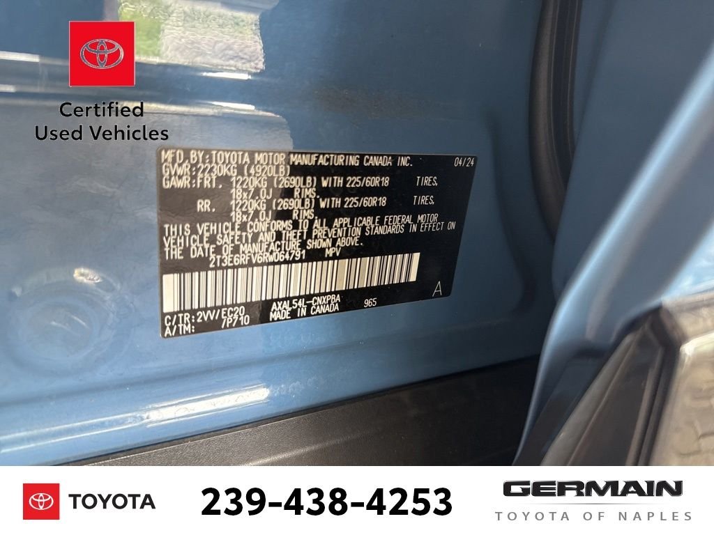 Used 2024 Blue Toyota XSE image 24