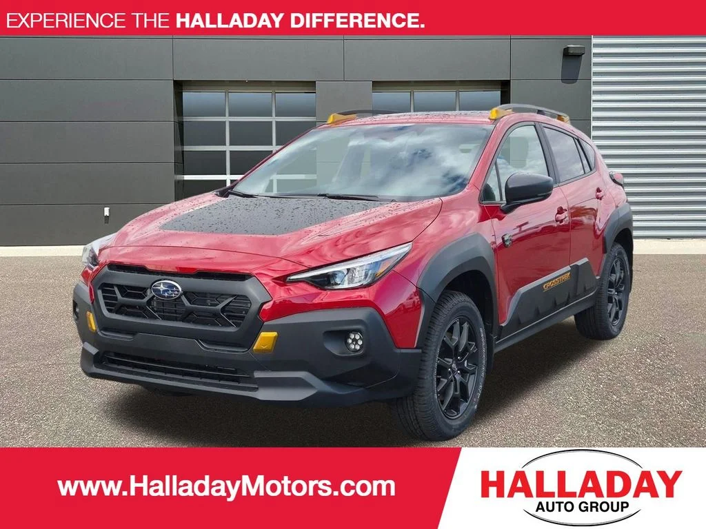 New 2026 LITHIUM RED PEARL Subaru Wilderness image 1