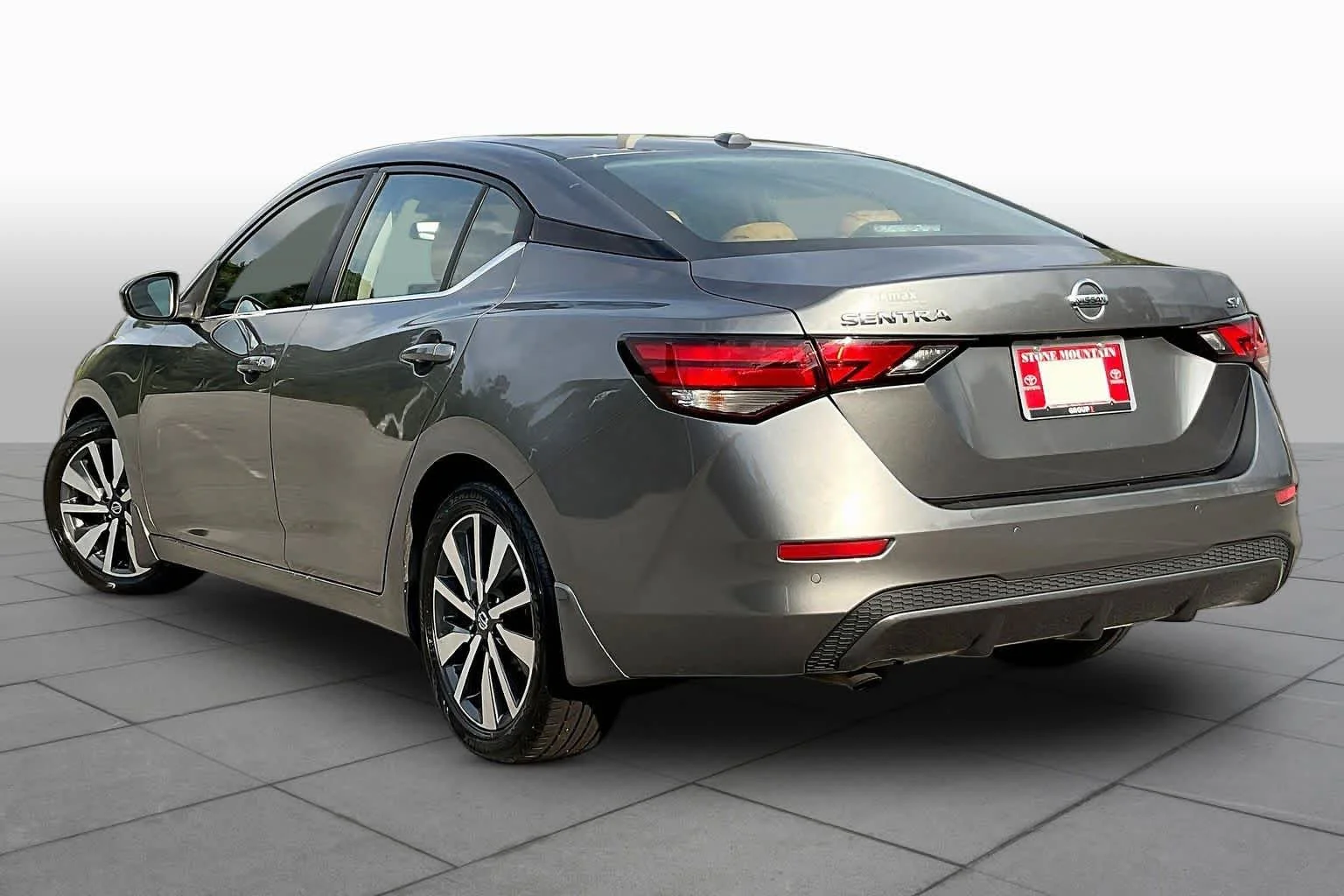 Used 2021 Gun Metallic Nissan SV image 12
