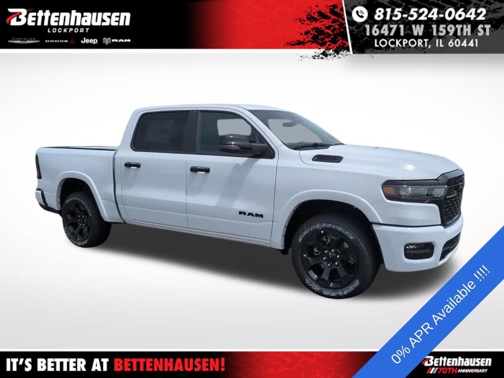 New 2026 Bright White Clear-Coat Exterior Paint RAM Big Horn image 5