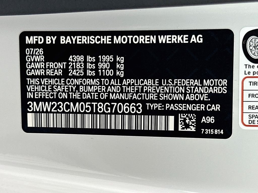 New 2026 Mineral White Metallic BMW 230i image 24