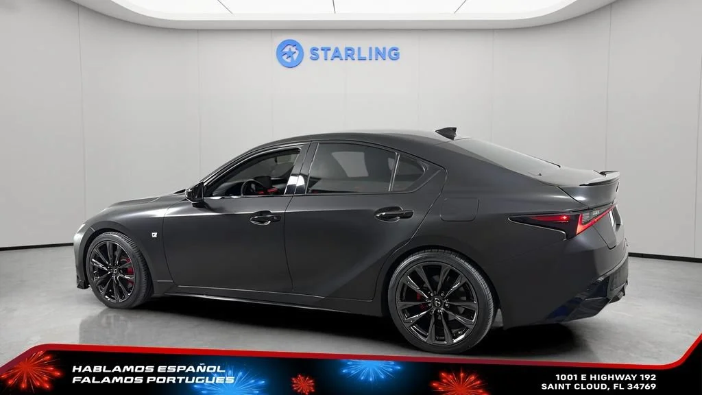 Used 2021 Silver Lexus F SPORT image 3