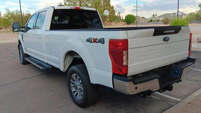 Used 2021 White Ford Lariat image 5