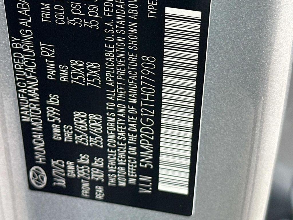 New 2026 Silver Hyundai SEL image 30