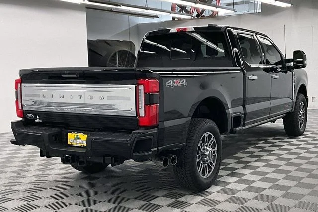 Used 2023 Agate Black Metallic Ford Limited image 12