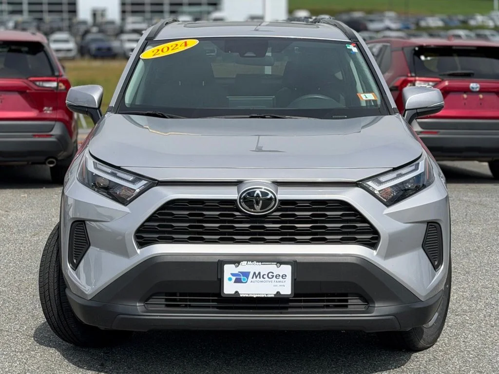 Certified Used 2024 Silver Toyota XLE image 2