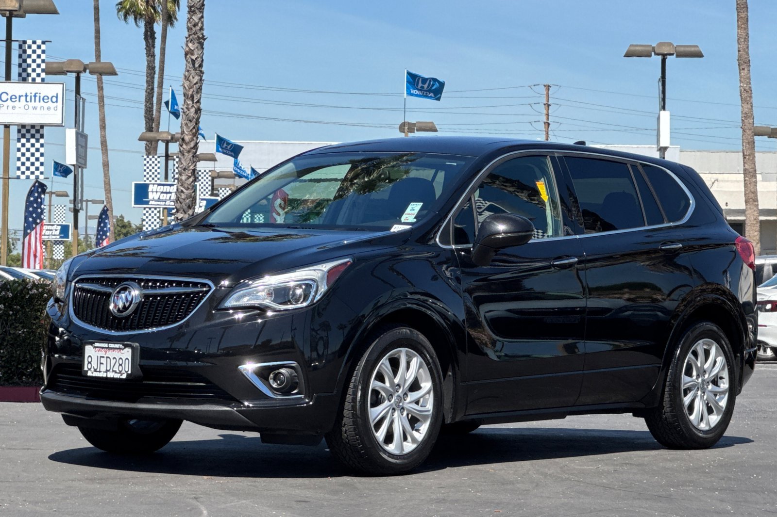 Used 2019 Ebony Twilight Metallic Buick Preferred image 8