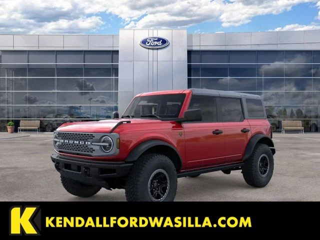 New 2026 Ruby Red Metallic Ford Badlands image 1