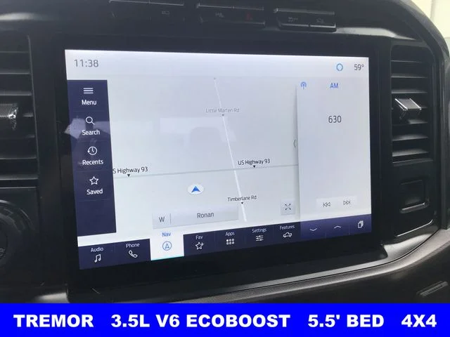 Used 2022 Blue Ford Tremor image 18