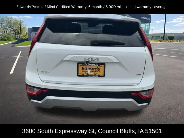 Certified Used 2023 White Kia EX image 2