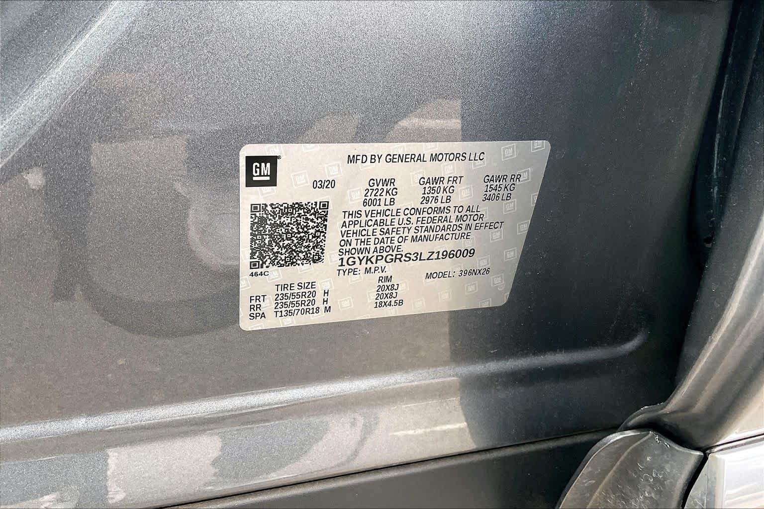 Used 2020 Satin Steel Metallic Cadillac AWD Sport image 30