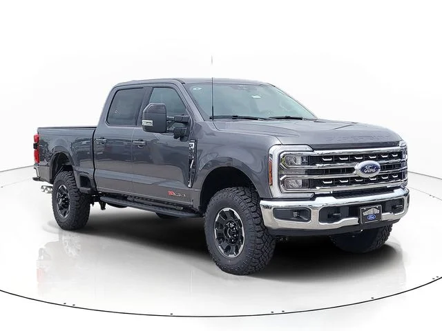 New 2026 Gray Metallic Ford Lariat image 3