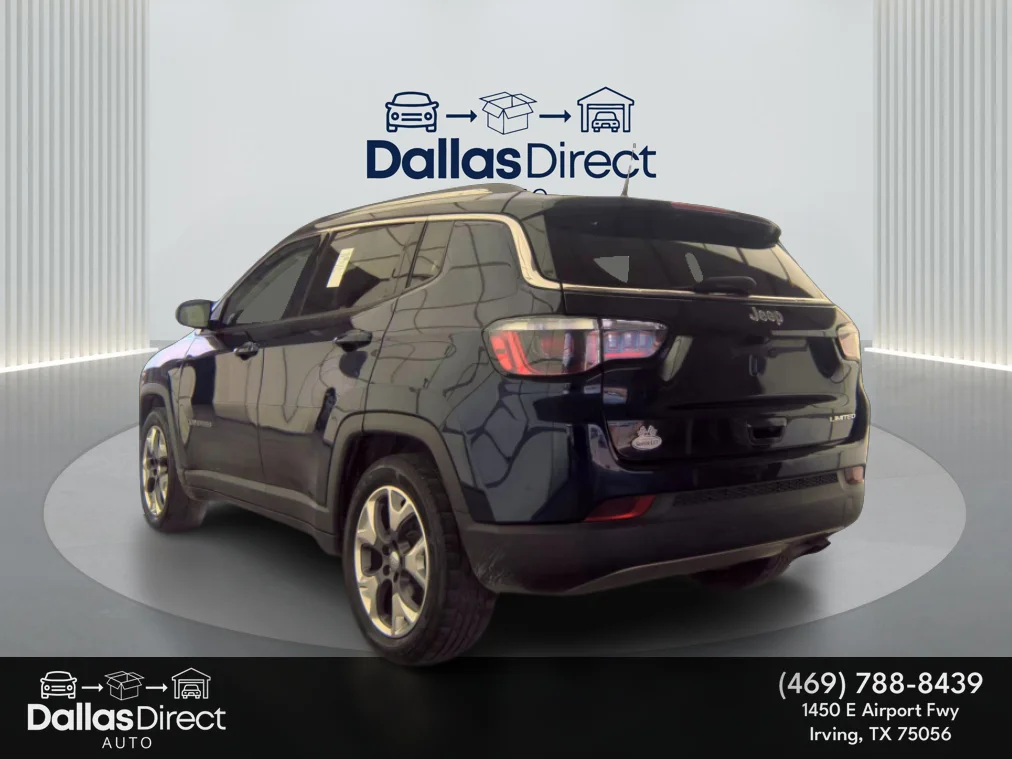 Used 2020 Jazz Blue Pearlcoat Jeep Limited image 8