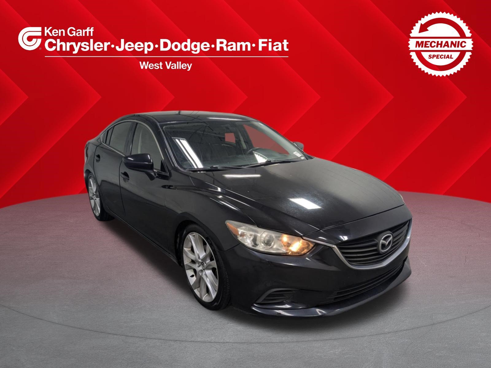 Used 2015 Jet Black Mica Mazda i Touring image 1