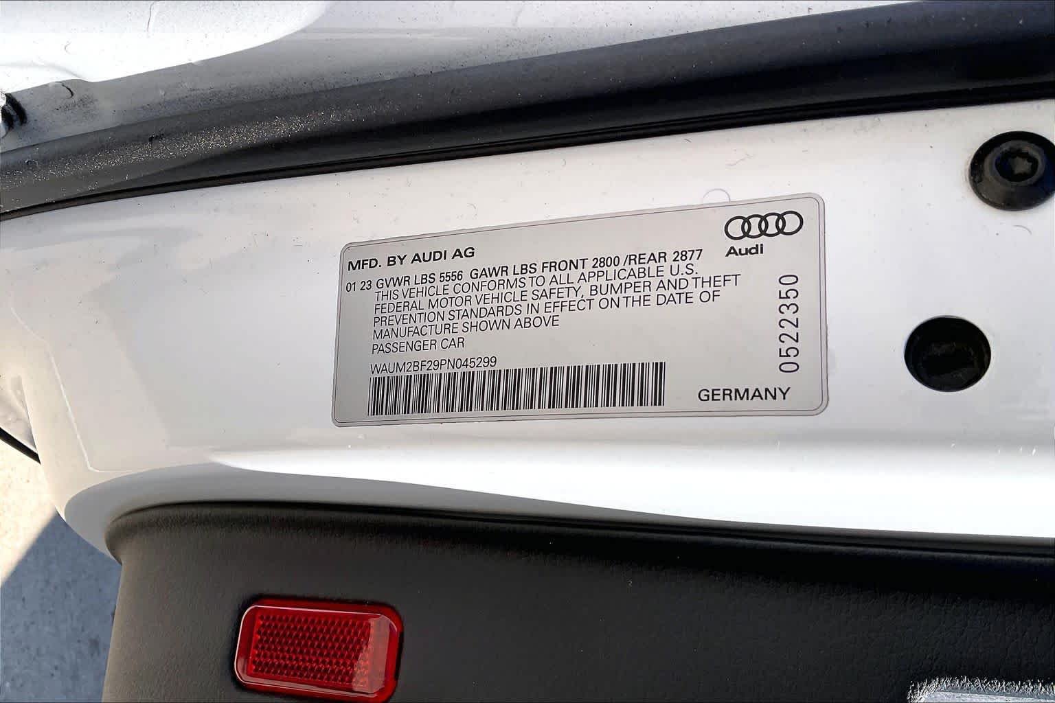Used 2023 Glacier White Metallic Audi Prestige image 35