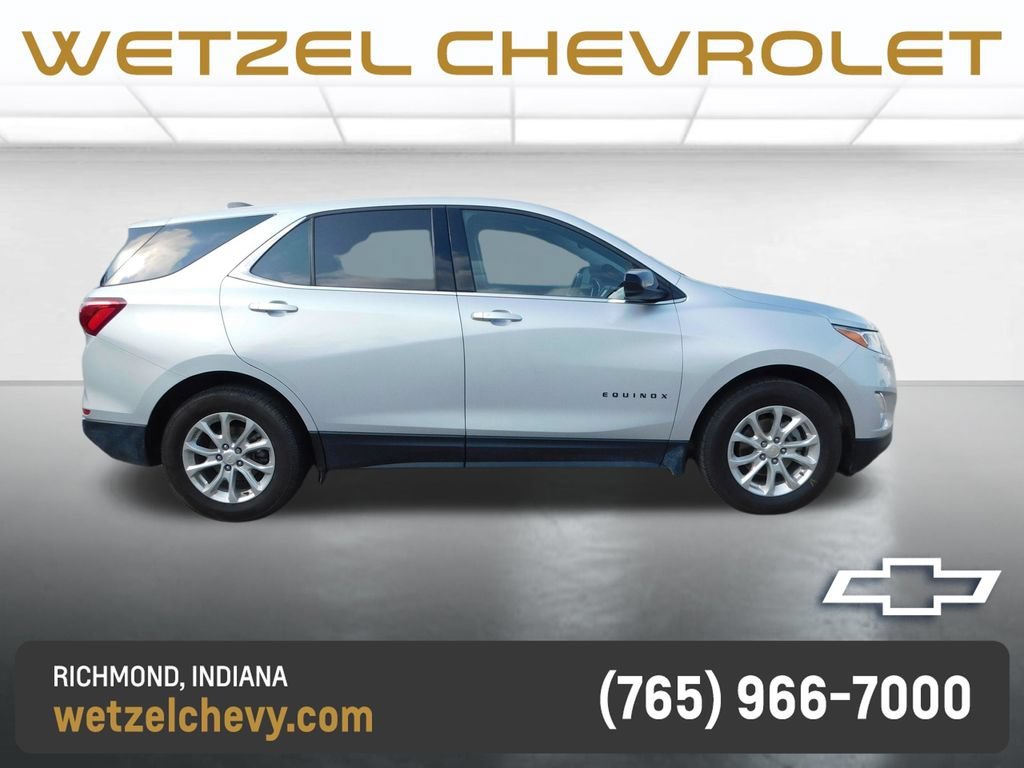 Used 2020 Chevrolet Equinox LT with VIN 2GNAXKEV1L6185470 for sale in Richmond, IN