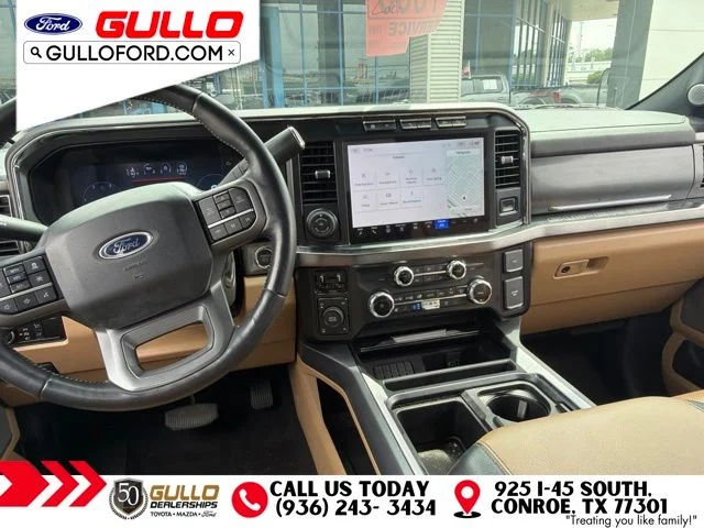Used 2024 Antimatter Blue Metallic Ford Lariat image 7