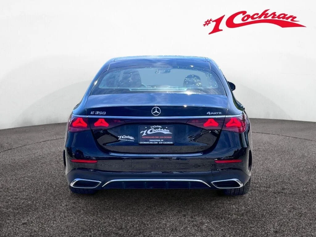 Used 2024 BLK/Black Mercedes-Benz E 350 image 9