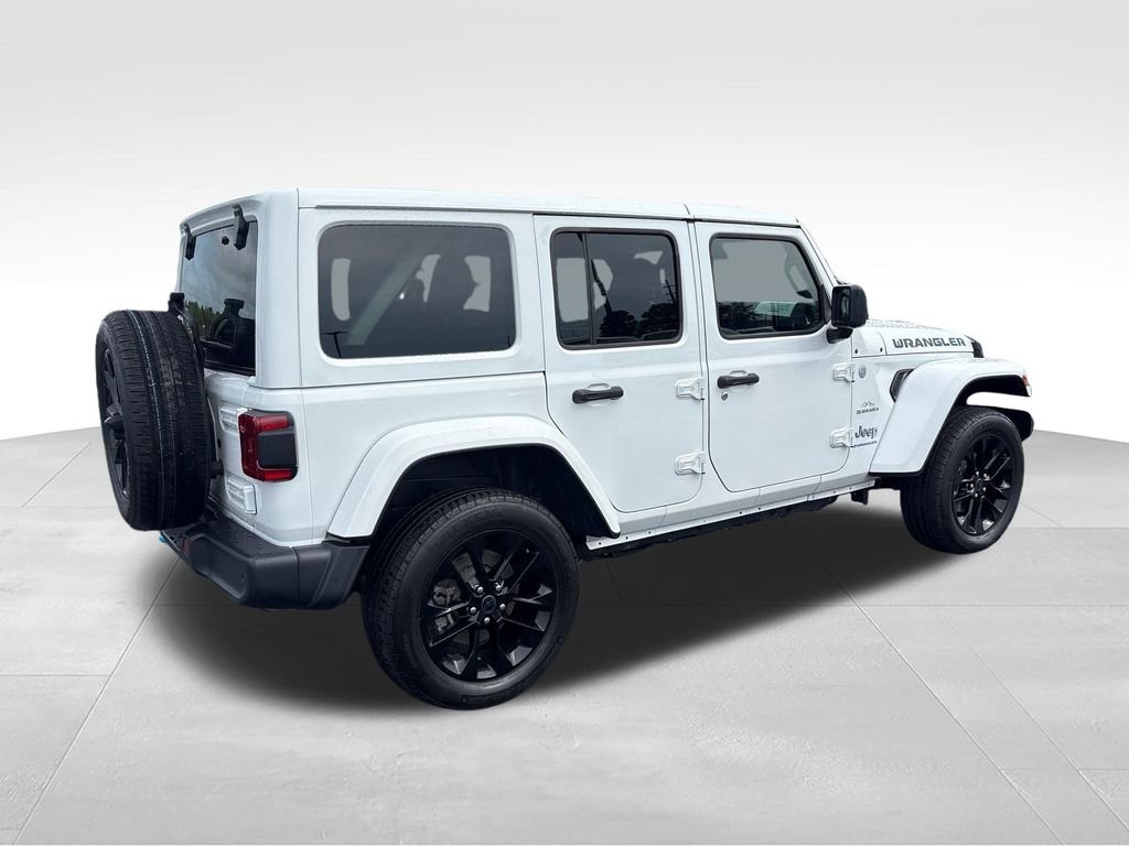 Used 2024 White Jeep Sahara 4xe image 5