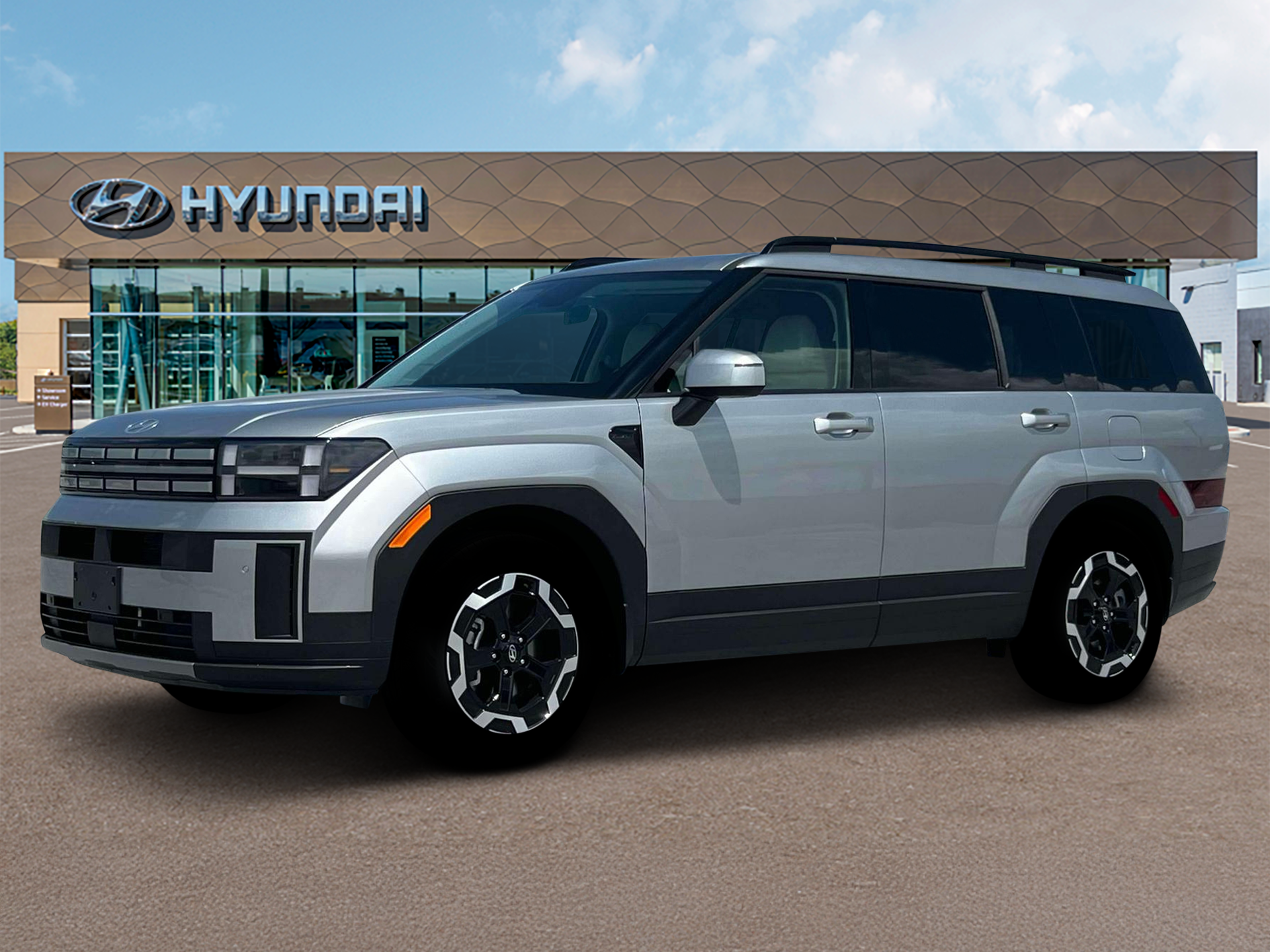 New 2026 Shimmering Silver Hyundai SEL FWD image 2