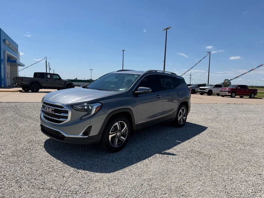 Used 2021 Gray GMC SLT image 8