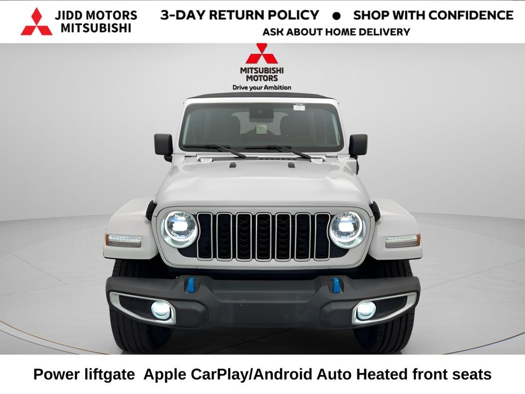 Used 2024 Jeep Wrangler 4xe Sahara 4XE with VIN 1C4RJXP67RW274832 for sale in Des Plaines, IL