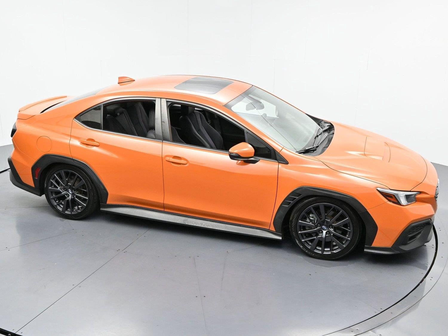 Used 2022 Solar Orange Pearl Subaru Limited image 34