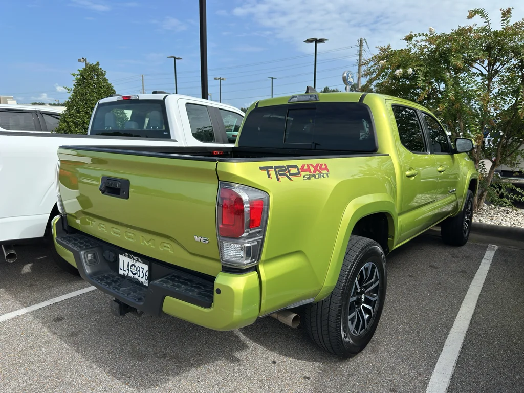 Used 2023 Electric Lime Metallic Toyota TRD Sport image 3