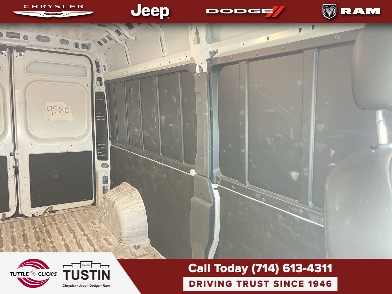 Used 2025 Bright White Clearcoat Ram Tradesman image 9