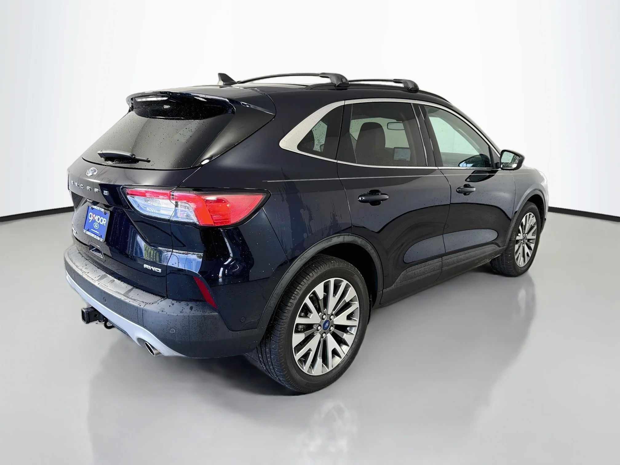 Used 2021 Antimatter Blue Metallic Ford Titanium image 12