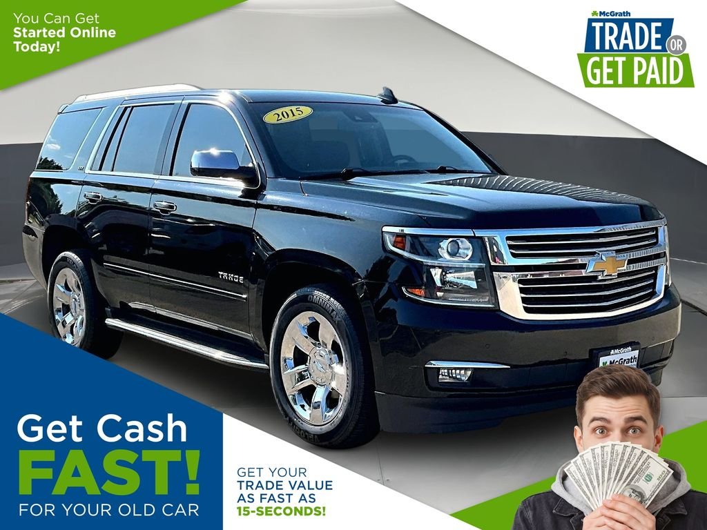 Used 2015 Black Chevrolet LTZ image 1