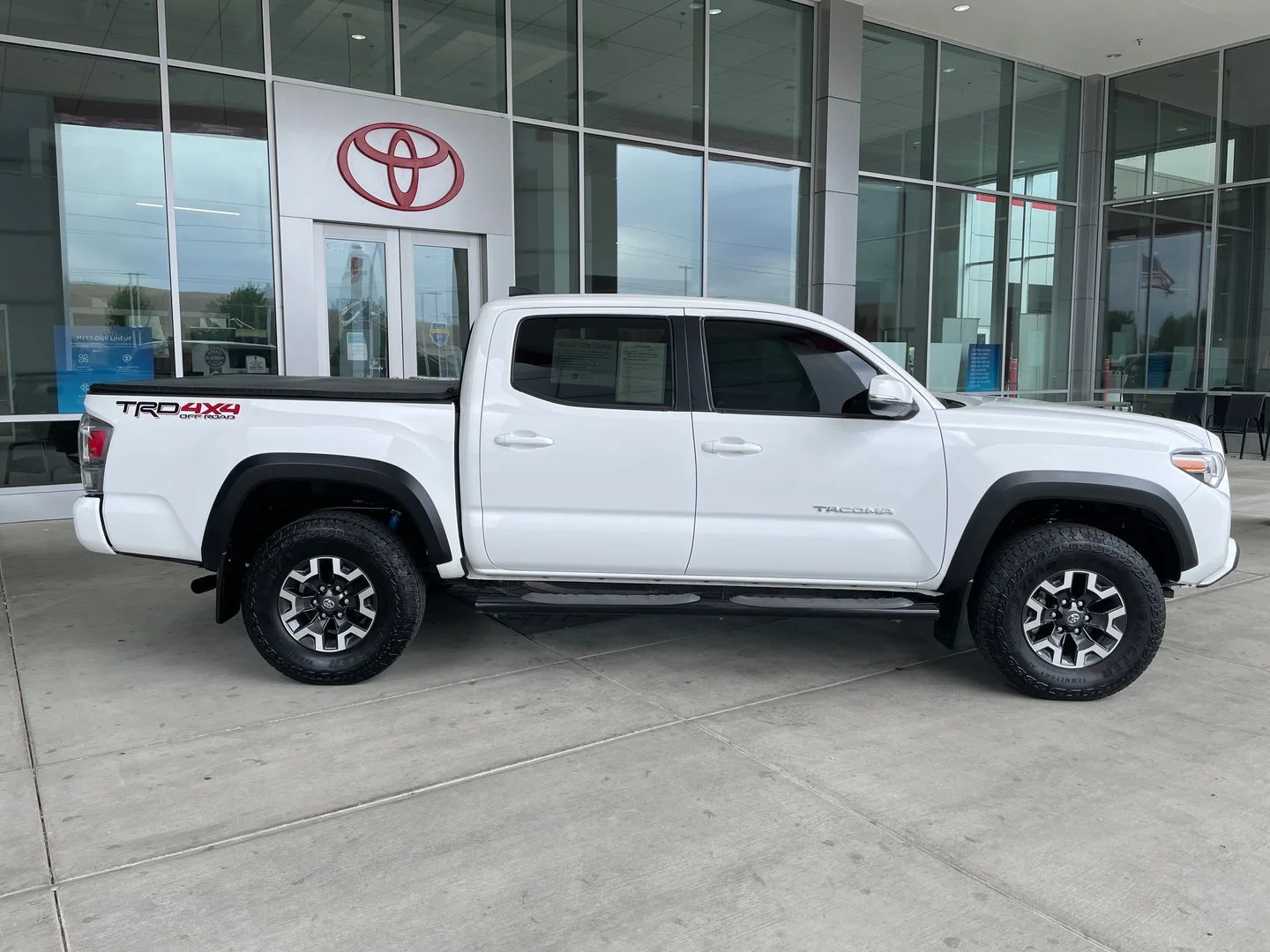 Certified Used 2022 White Toyota TRD Off-Road image 2