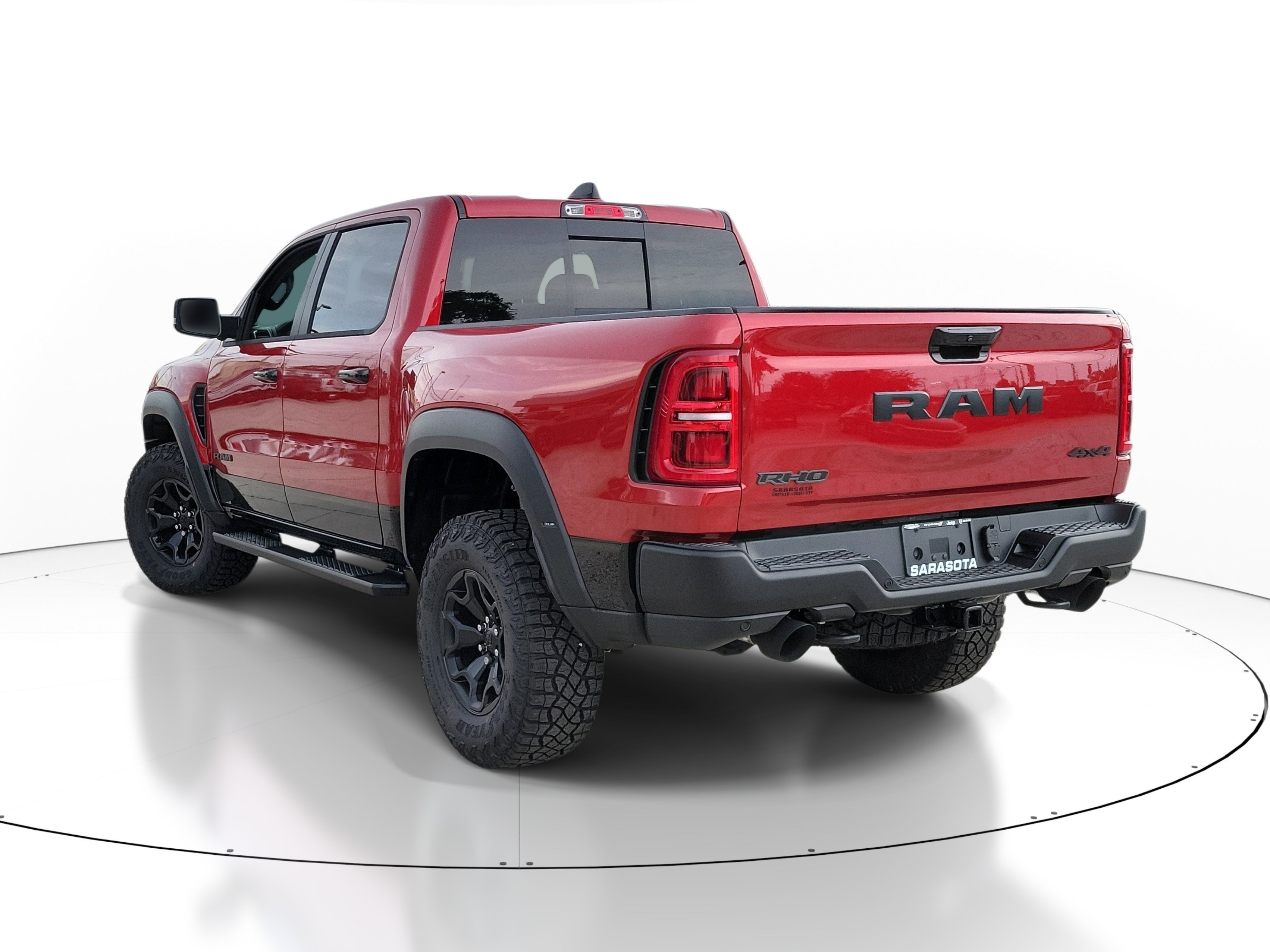 New 2026 Molten Red Pearl-Coat Exterior Paint RAM RHO image 4