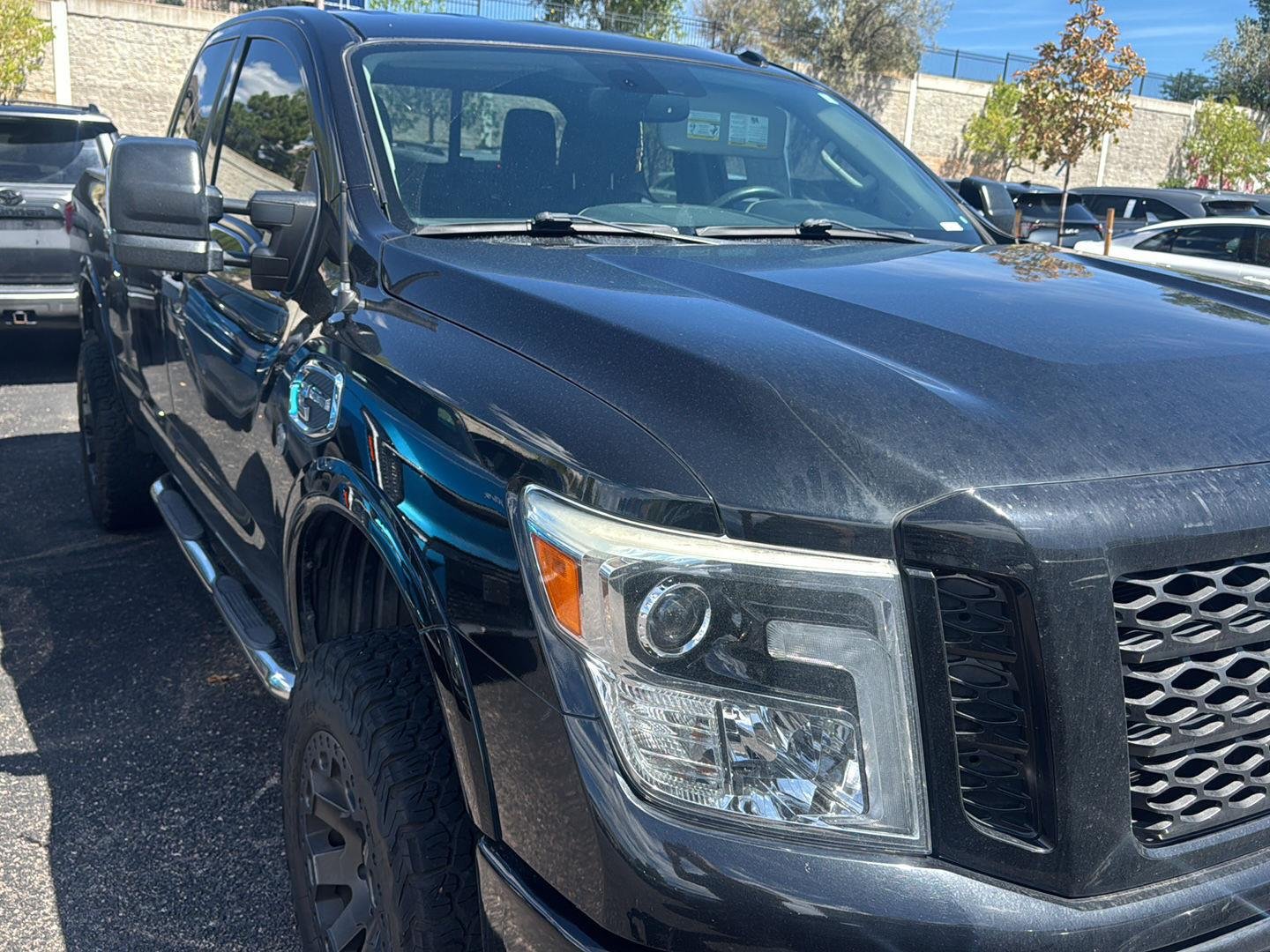 Used 2017 Magnetic Black Nissan PRO-4X image 2