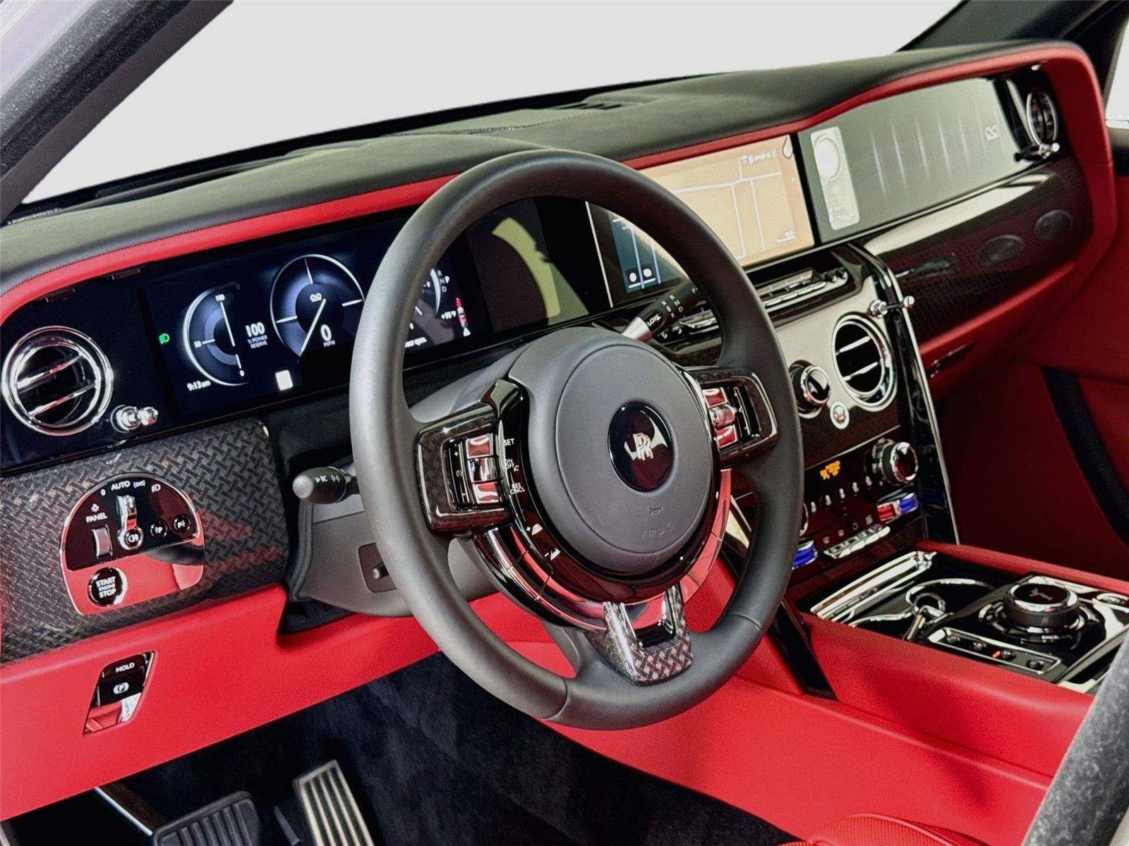 Used 2025 Tempest Gray Rolls-Royce Black Badge | Bespoke Audio | Starlight Roof image 15
